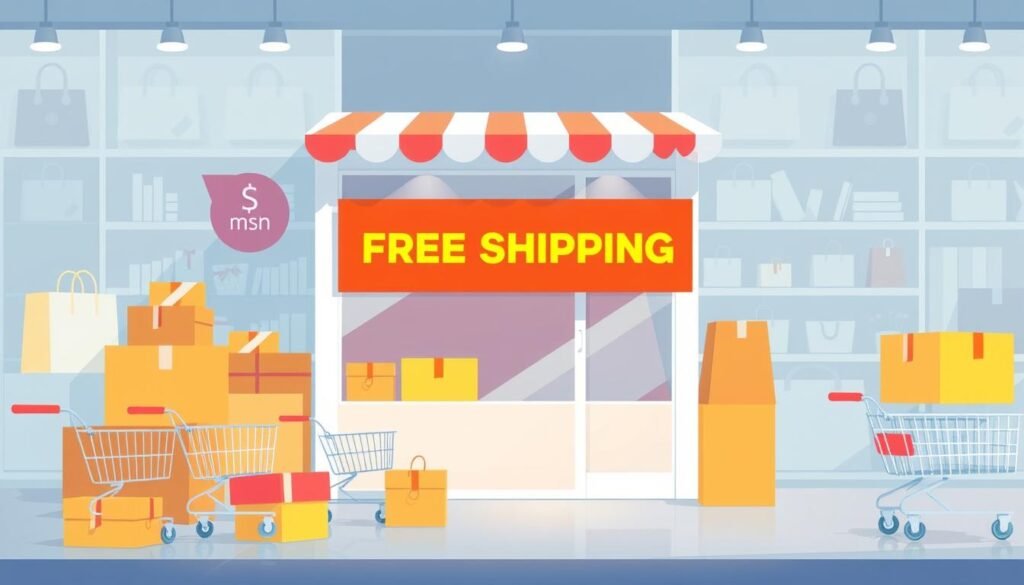 Shopify free shipping promotion